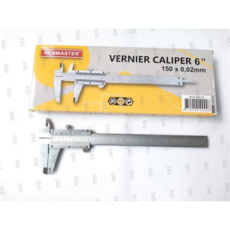 Jual Sas Kenmaster Sigmat Inch Vernier Caliper Besi Jangka Sorong