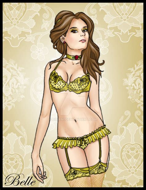 Sexy Disney Princesses In Lingerie Fan Art