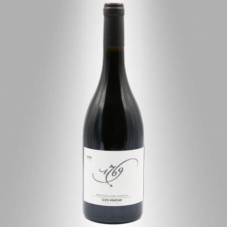 AOP CORSE 1769 ROUGE 2020 CLOS VENTURI Sommelier Particulier