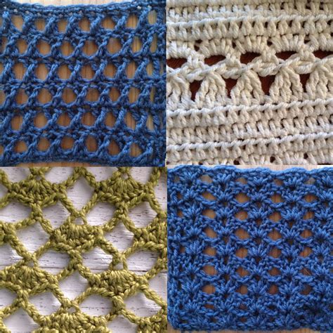 Pdf Crochet Pattern Lace Stitch Patterns Bundle Stitch Etsy