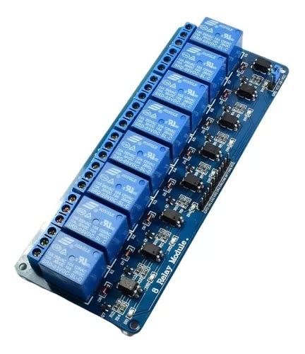 Modulo Relevadores Relay 8 Canales 5v Mercadolibre