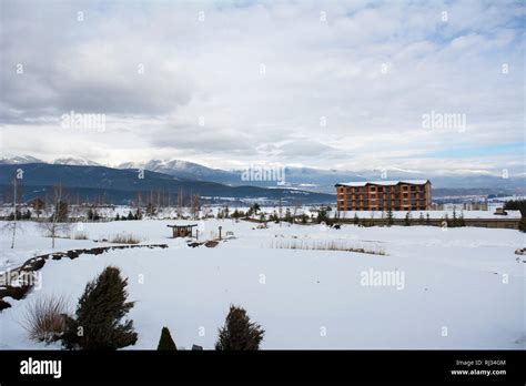 The resort Pirin in Bansko, Bulgaria Stock Photo - Alamy