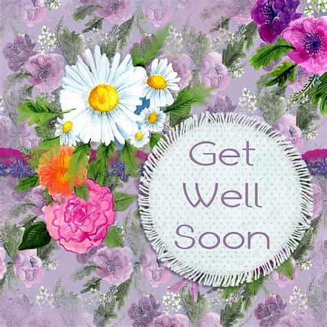 Get Well Flower Greeting · Free Image On Pixabay