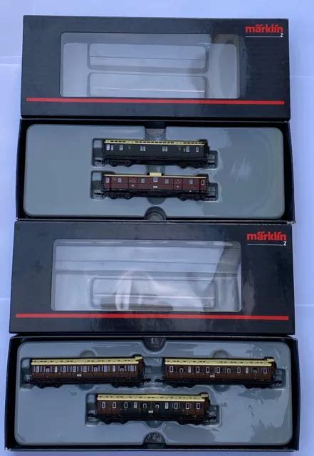 M Rklin Mini Club Personenwagen Post Und Gep Ckwagen