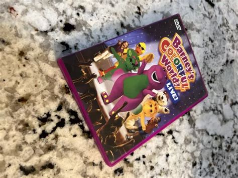 Barneys Colorful World Live Canadian Release Dvd 2004 952