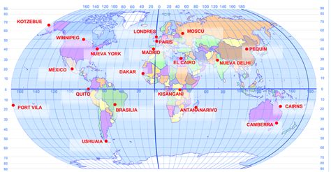 Juegos De Geograf A Juego De Coordenadas Geogr Ficas En El Mapa