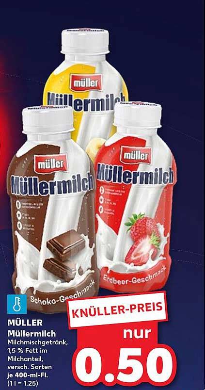 Müller Müllermilch Angebot bei Kaufland 1Prospekte de