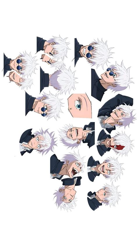 Satoru Gojo Concept Art Drawing Male Art Reference Funny Anime Pics