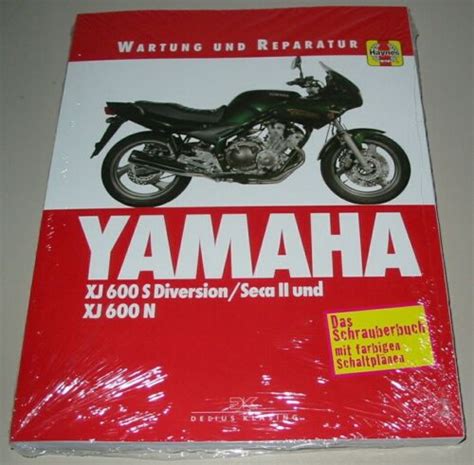 Reparaturanleitung Yamaha XJ 600 S Diversion Seca II Und XJ 600 N