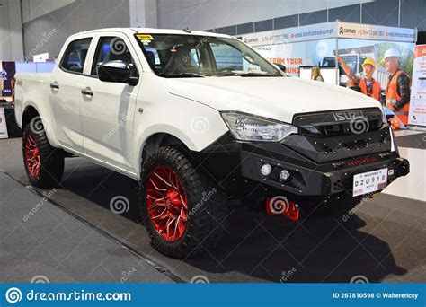 Isuzu Dmax Pick Up At Manila Commercial Vehicle Show In Pasay