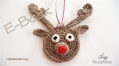 H Kelanleitung H Kel Hirsch Rudolph Diy W Made By Woolaffair Via