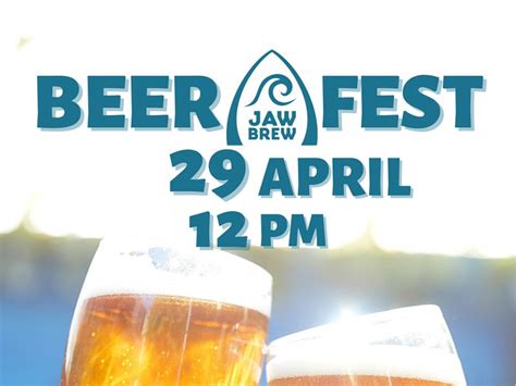 Jaw Brew Spring Beer Festival At Jaw Brew Milngavie Whats On Glasgow