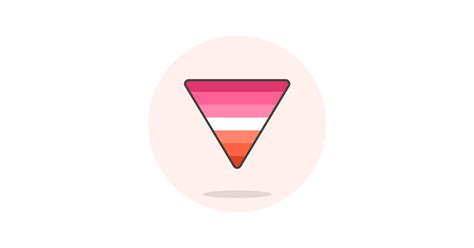 Sign Lesbian Triangle Free Vector Icon Iconbolt