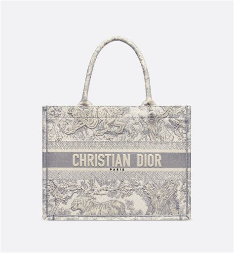 Dior Dior Book Tote バッグ ミディアム トワル ドゥ ジュイ エンブロイダリー 36 X 275 X 165 Cm