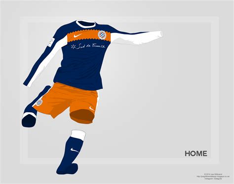 Designfootball On Twitter A Great Gullatweets Montpellier Kit