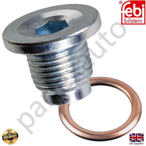 Sump Plug Oil Drain 031134 031134S1 031139 031139S1 31134S1 - Febi ...