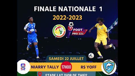 Rs YOFF VS NGB NIARRY TALLY FINALE NATIONAL 1 2022 2023 YouTube