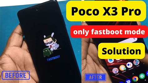 Poco X Pro Only Fastboot Mode Solution How To Fix Poco X Pro