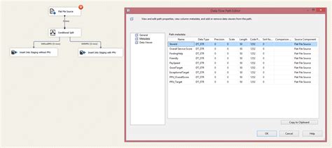 Sql Server Read Flat File In A Ssis Package With Optional Additional