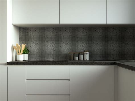 Backsplash Options That Add Stylish Drama To Black Granite