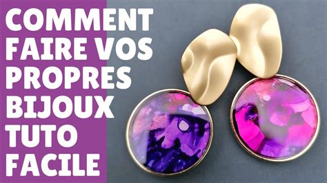 Tutoriel Resine Comment Cr Er Ses Propres Bijoux En R Sine Epoxy Facile