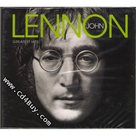 John Lennon Greatest Hits Cd In Digipak Digipack