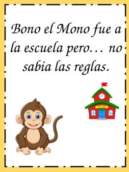 Bono El Mono Va A La Escuela By Aprende En La Escuelita Learn In School