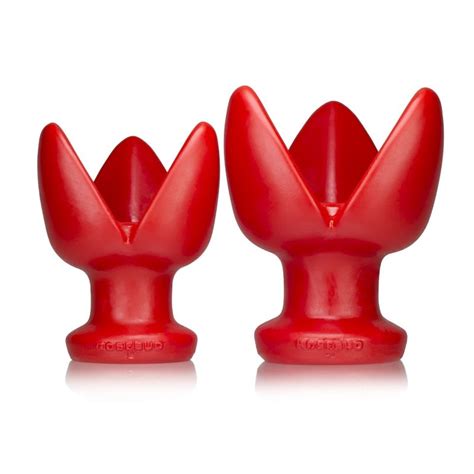 Rosebud Buttplug Red Pleasure Me Sex Toys And Vibrators
