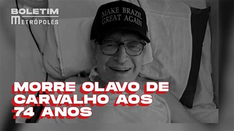 Morre Olavo De Carvalho Guru Do Bolsonarismo Aos 74 Anos YouTube