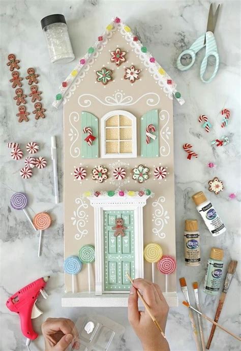 Pin By Kat Staxx On Gingerbread Village Gingerbread Christmas Decor