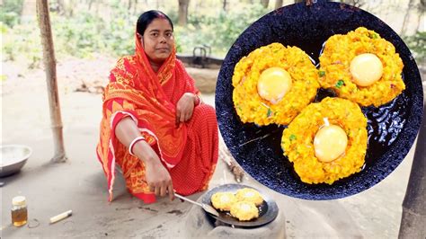 রাতের বেঁচে যাওয়া ভাত দিয়ে বানিয়ে ফেললাম সকালের টিফিন Village