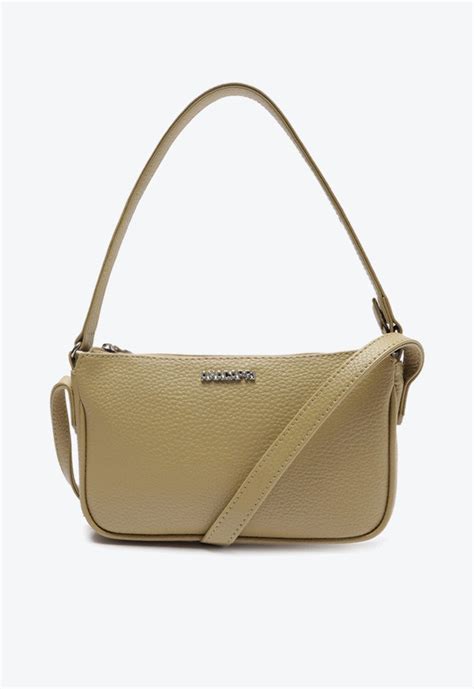 Bolsa Crossbody Nude Anacapri Baguete B Sica Pequena Zz Mall