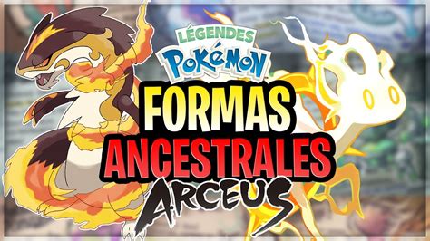 Nuevas Formas Ancestrales Pokemon Pokemon Legends Arceus Ancestral