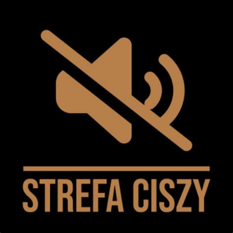 Tabliczka Drzwi Strefa Ciszy HDF Piktogram GAS005173 Cena Opinie