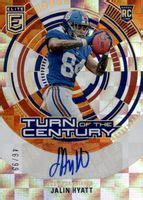 Jalin Hyatt Elite Tc Jhy Turn Of The Century Autographs Orange