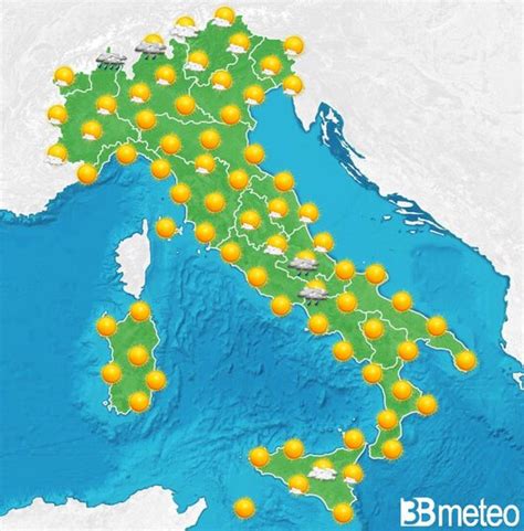 L Anticiclone Sub Tropicale Rafforza Le Sue Posizioni Caldo Intenso