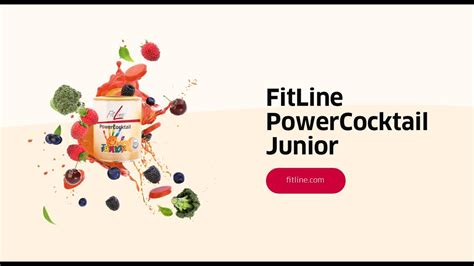 Fitline Powercocktail Junior Youtube