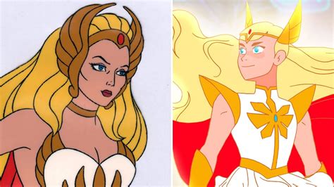 First Look At She Ra And The Princesses Of Power Characters Old Vs New Youtube