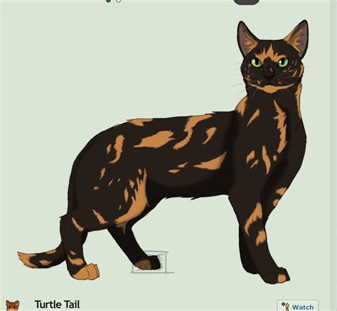 Turtletail Deviant By Lithestep Warrior Cats Fan Art