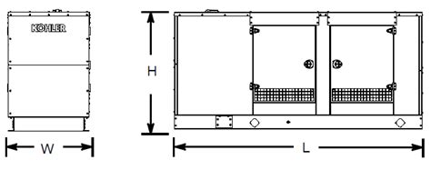 Kohler Kg80r 80 Kw Emergency Standby Power Generator Steel Instructions