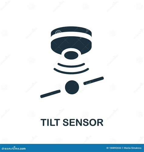 Icono Del Sensor De Inclinaci N Elemento Simple De La Colecci N De