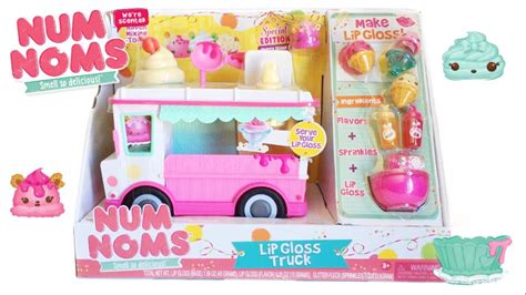 Num Noms Diy Make Your Own Lip Gloss Truck Kittentsumsntoys Youtube