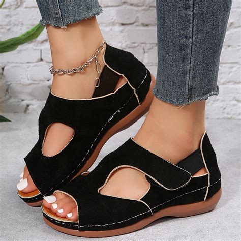 Honeeladyy Sandals For Women Womens Arch Support Sandals Shoes Ladies