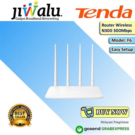 Jual Tenda F Wireless Router N Mbps Shopee Indonesia