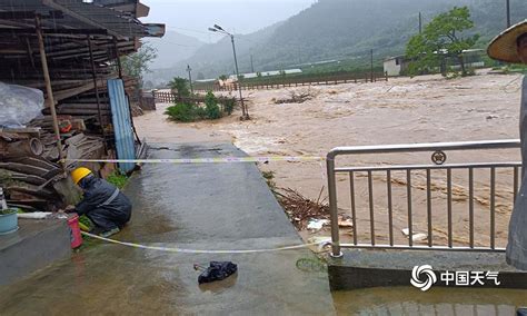 福建上杭普降大暴雨，局部特大暴雨，各乡镇受灾严重 高清图集 中国天气网福建站