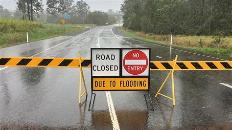 Qld Road Closures Massive Rainfalls Cause Traffic Chaos The Courier Mail