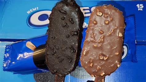 Costco Item Review New Oreo Ice Cream Frozen Dessert Bar Bars Taste