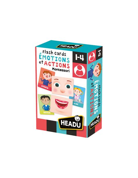 FLASHCARDS ÉMOTIONS ET ACTIONS MONTESSORI