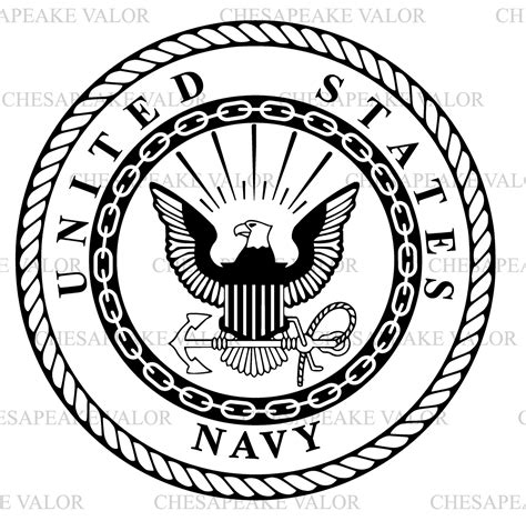 United States Navy Emblem and Rank Insignia Vector Files SVG - Etsy