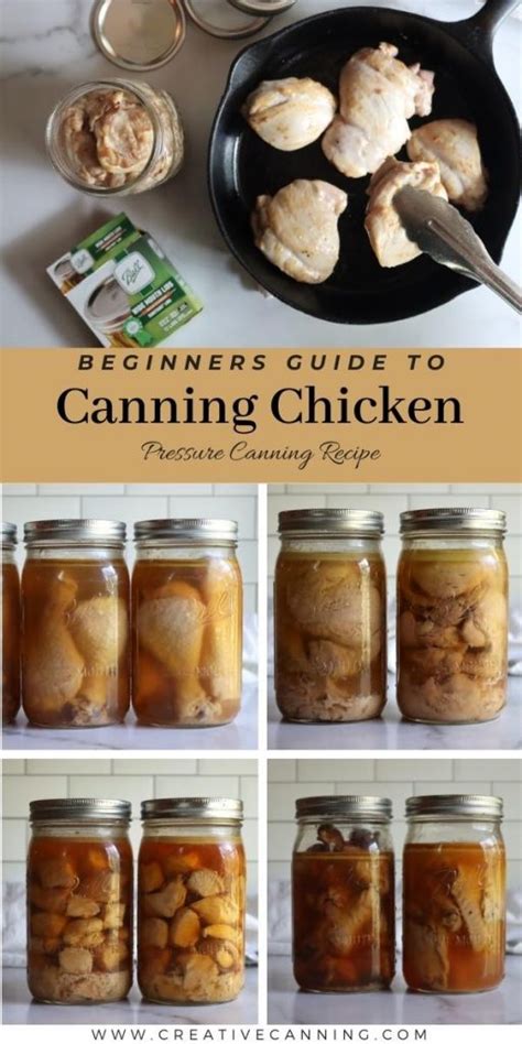 Canning Chicken Creative Canning